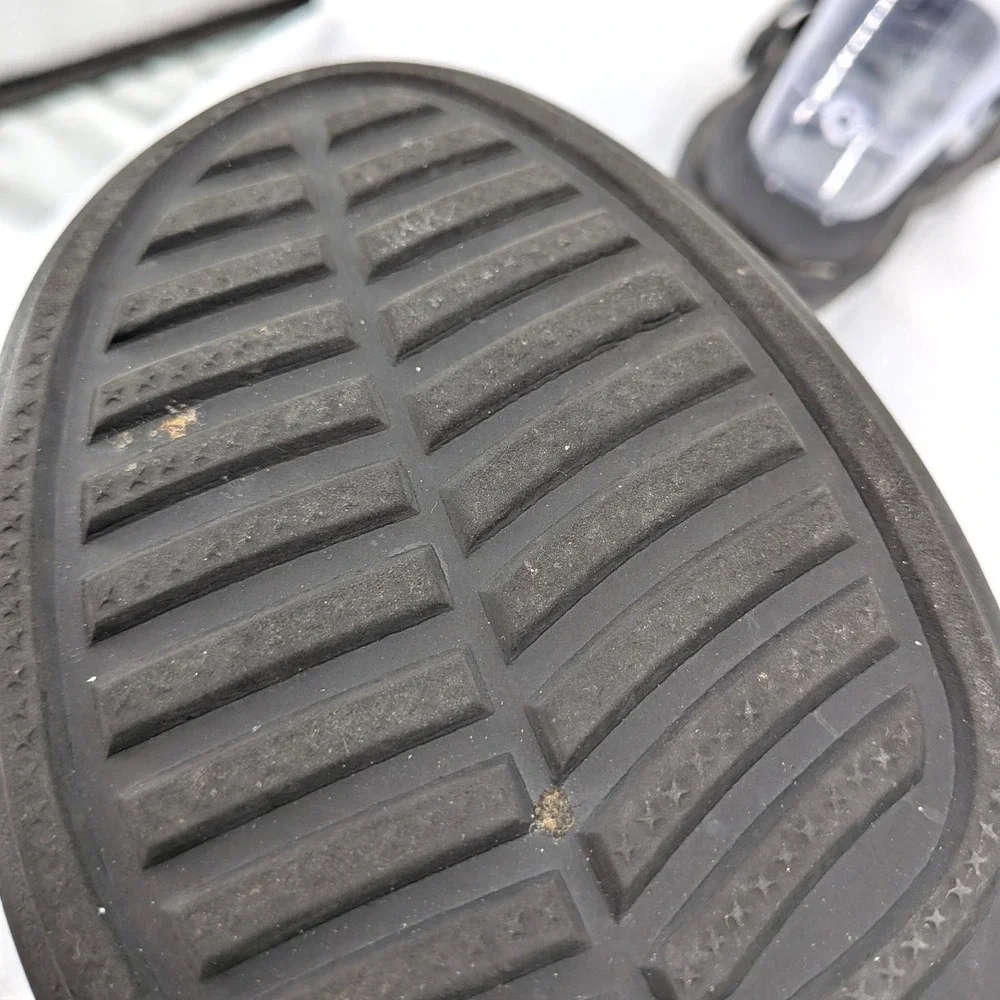 Crocs Comfort Sandals Black Strappy Lightweight Slip On Casual 8‎